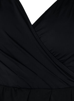 Badklänning med lätt vaddering, Black, Packshot image number 2