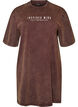 L&ouml;s t-shirtkl&auml;nning med tv&auml;ttad look, Brun, Packshot image number 0