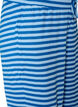 Randiga pyjamasbyxor med h&ouml;g midja och vida ben, Bl&aring;, Packshot image number 2