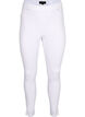 Jeggings med h&ouml;g midja, Vit, Packshot image number 0