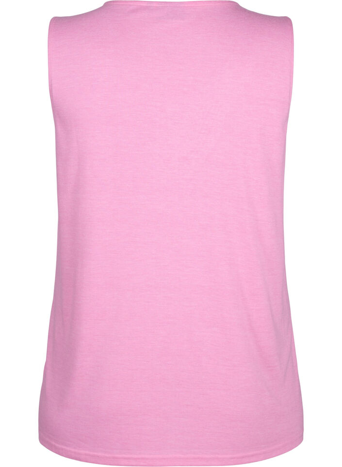 Ärmlös topp med spets, Rosebloom, Packshot image number 1