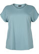 2-pack kort&auml;rmade t-shirtar, Bl&aring;, Packshot image number 2