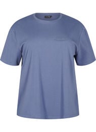 Sportig t-shirt i ekologisk bomull, 