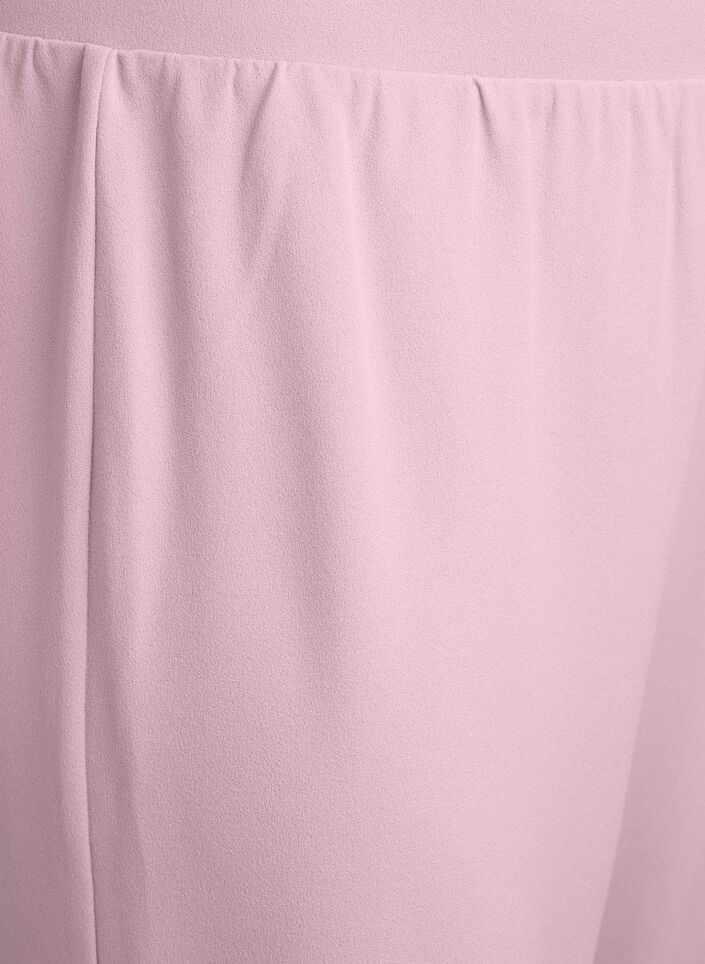 Byxor med rak passform, Rosa, Packshot image number 2