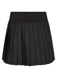 Plisserad kjol för tennis/padel, Black, Packshot