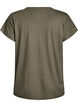 Enf&auml;rgad tr&auml;nings-T-shirt, Gr&ouml;n, Packshot image number 1