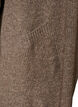 Cardigan &ouml;ppen framtill med vida &auml;rmar, Brun, Packshot image number 3