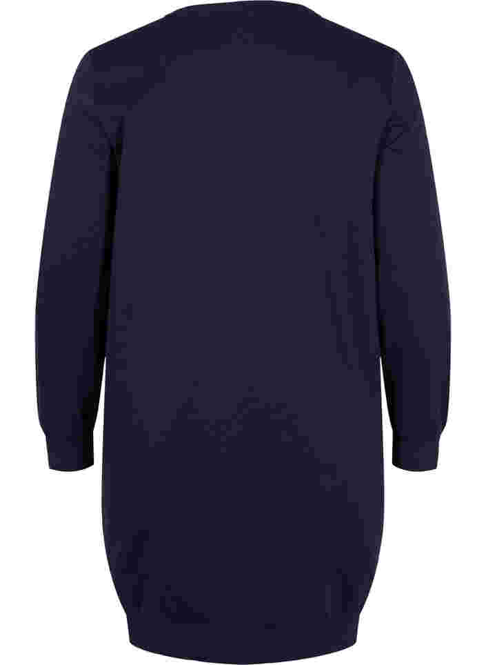 Sweatshirtklänning med julmotiv, Night Sky Jingle, Packshot image number 1