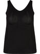 Shapeweartopp med breda remmar, Svart, Packshot image number 0