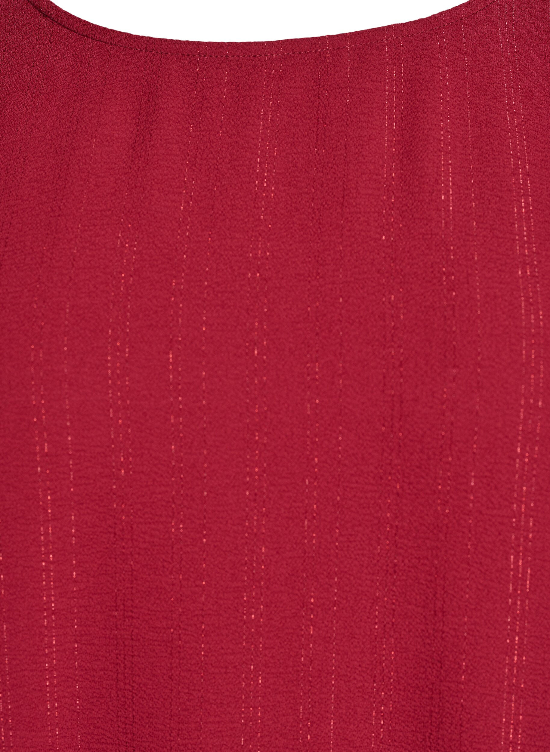ZizziBlus med glitter, M&ouml;rk Bordeaux, Packshot image number 2