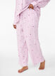 L&ouml;sa nattbyxor med r&auml;nder och hj&auml;rtan, Rosa, Model image number 2