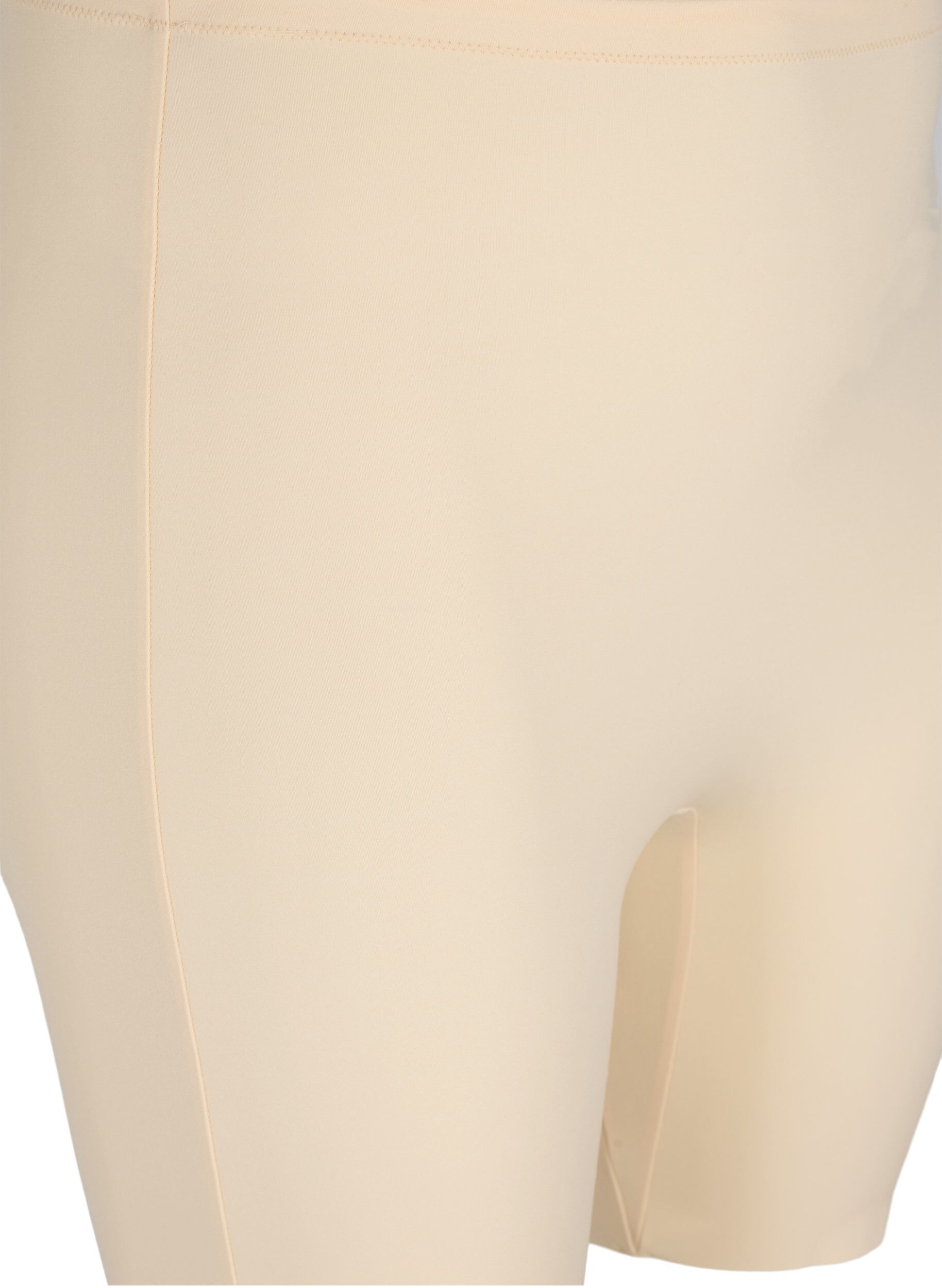 Zizzi Light shapewearshorts med h&ouml;g midja, Beige, Packshot image number 2