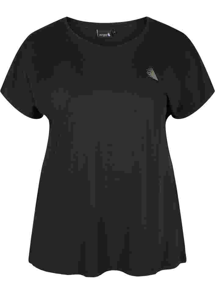 T-shirt, Black, Packshot image number 0