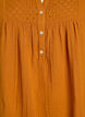 Tunika i bomullsmuslin med broderie anglaise, Orange, Packshot image number 2