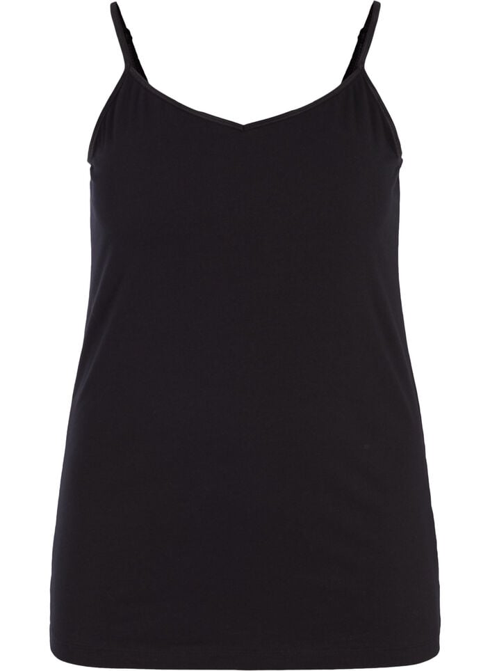 Baslinne i bomull, Svart, Packshot image number 0