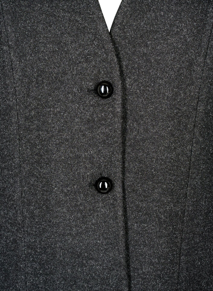 Skräddarsydd kavaj, Dark Grey Melange, Packshot image number 2