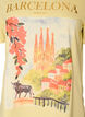 T-shirt i bomull med tryck, Gul, Packshot image number 2