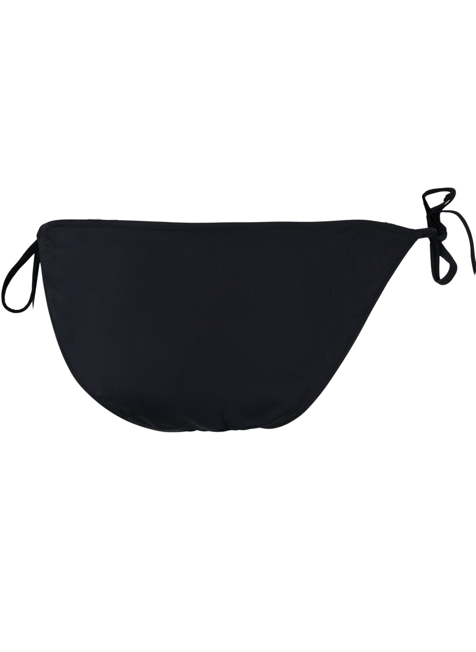 Zizzi Bikinitrosa med knytband, Black, Packshot image number 1