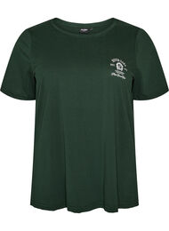 T-shirt med tryck, Gr&ouml;n