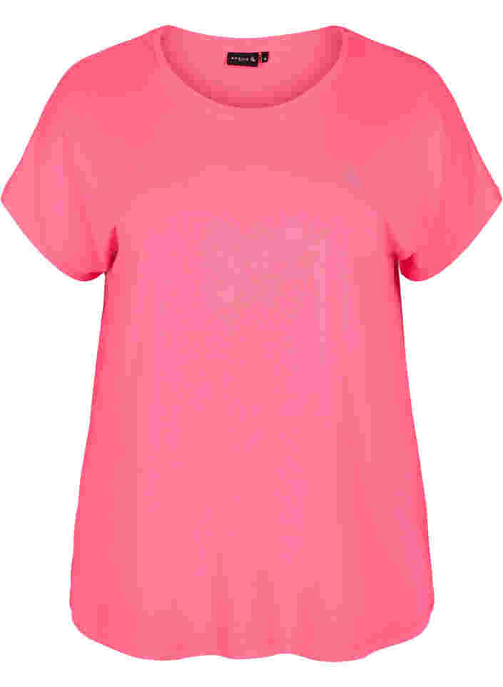 T-shirt, Neon pink, Packshot image number 0