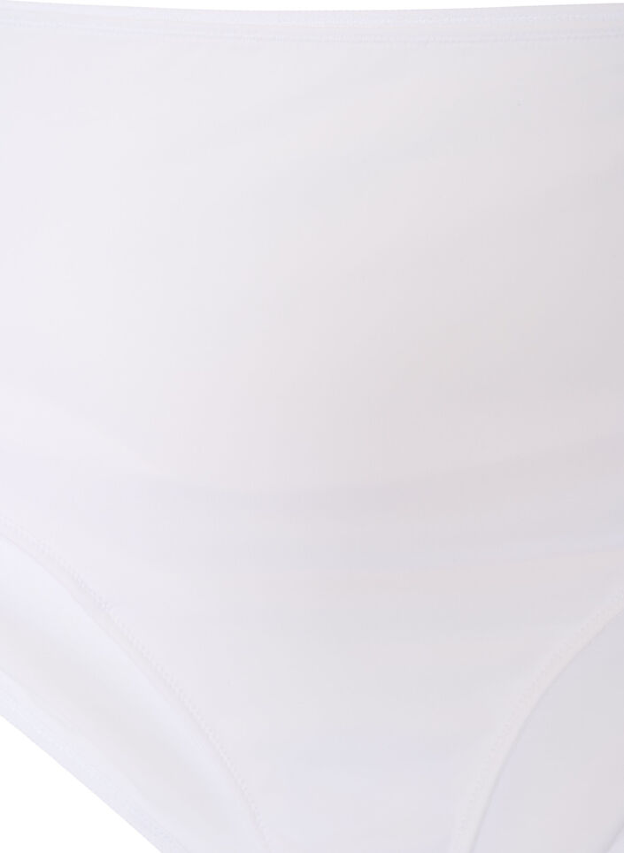 Trosor i mikrofiber med innerficka, Vit, Packshot image number 2