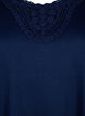Ärmlös topp med spets, Navy Blazer, Packshot image number 2