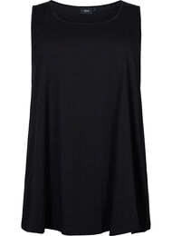 Bomullstopp med a-linjeform, Svart