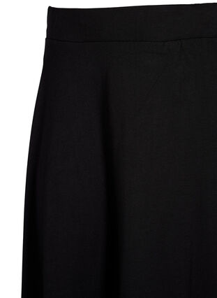 2-pack kjol i viskos, Black / Black Y/D, Packshot image number 2