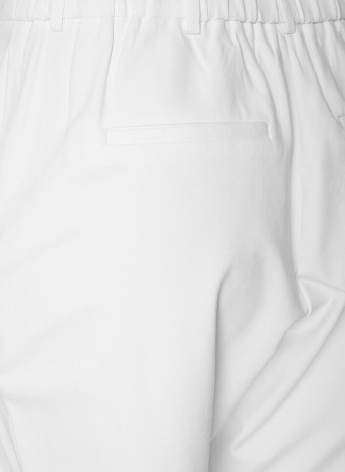Croppade Maddison-byxor, Vit, Packshot image number 3