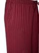 Byxor med texturerade r&auml;nder och raka ben, R&ouml;d, Packshot image number 2
