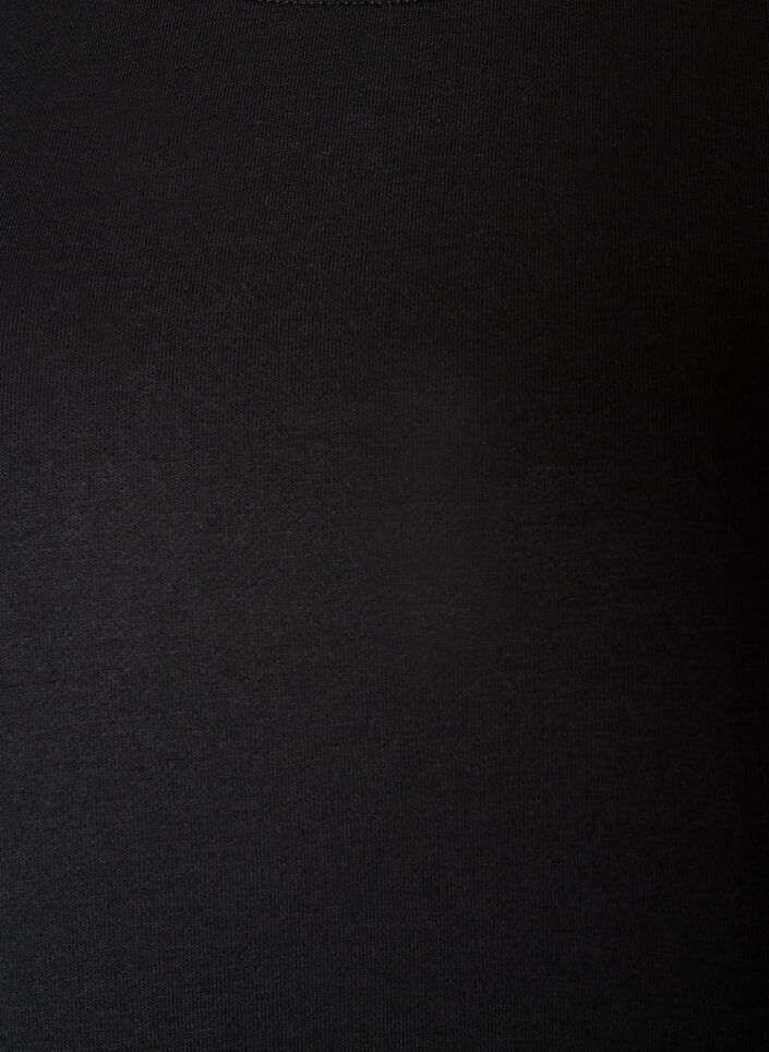 L&ouml;s sweatshirtkl&auml;nning med fickor, Svart, Packshot image number 2
