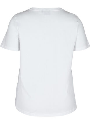 T-shirt med tryck, Bright White TRAVEL, Packshot image number 1