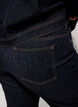 Straight fit Kiana jeans med h&ouml;g midja, Bl&aring;, Model image number 3