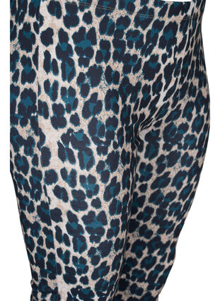 Långa leggings med leopardmönster, Leopard, Packshot image number 2