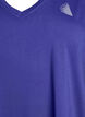 Sports top with V-neck, Purple, Packshot image number 2