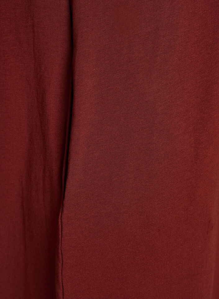 T-shirtkl&auml;nning i midil&auml;ngd med V-ringning, 0426, Packshot image number 3