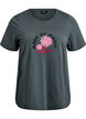 T-shirt med tryck, Gr&ouml;n, Packshot image number 0