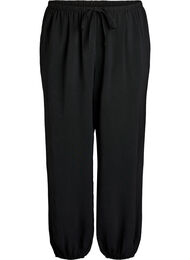 Ballongbyxor med h&ouml;g midja, Svart