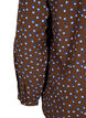 FLASH - Långärmad blus med tryck, Chicory Coffee AOP, Packshot image number 3