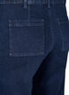 Jeans med h&ouml;g midja och vida ben, Bl&aring;, Packshot image number 3