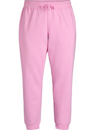 Joggers med h&ouml;g midja, Rosa