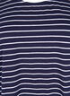 T-shirt i bomull med r&auml;nder, Night Sky W. Stripe, Packshot image number 2