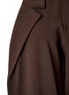 L&aring;ng kavaj med fickor, Brun, Packshot image number 2
