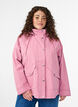 Kort v&aring;rjacka med avtagbar huva, Rosa, Model image number 0