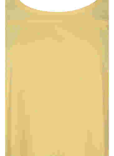 Kortärmad klänning i bomull, Goldfinch, Packshot image number 2