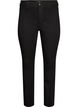 Amy super slim fit-jeans med h&ouml;g midja, Svart, Packshot image number 0