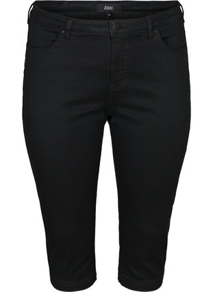 Slim fit Emily capri-jeans, Black, Packshot image number 0