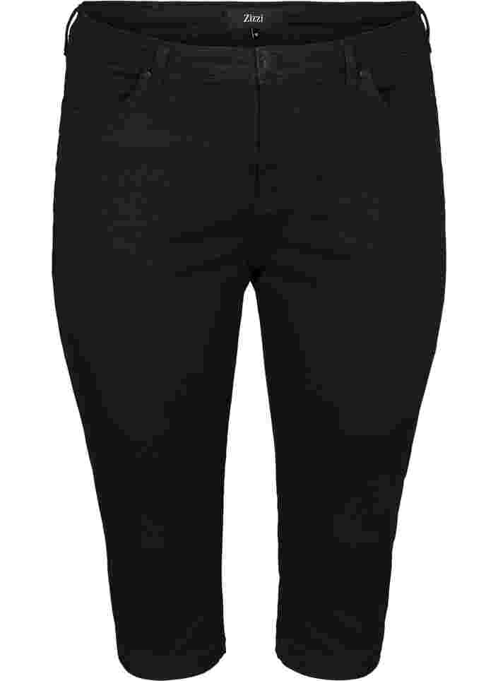 Slim fit Emily capri-jeans, Black, Packshot image number 0