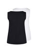 2-pack ribbad bas-tanktop , Black/Bright White, Packshot image number 1