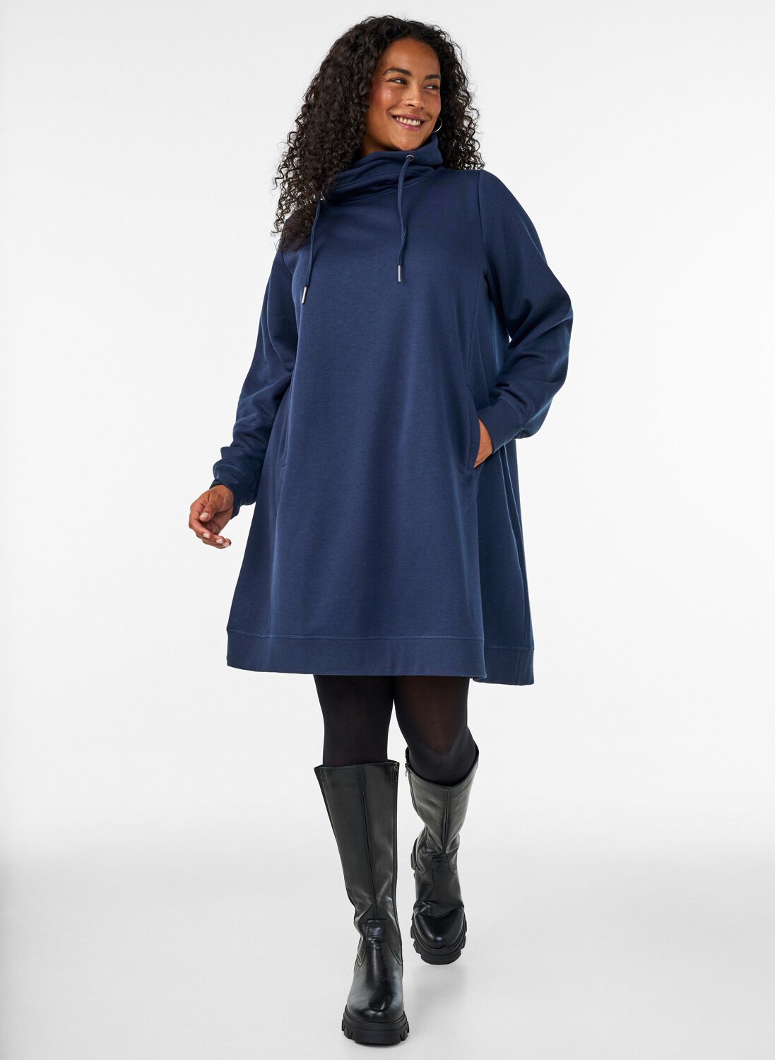 ZizziAvslappnad marinbl&aring; elegans, , Model